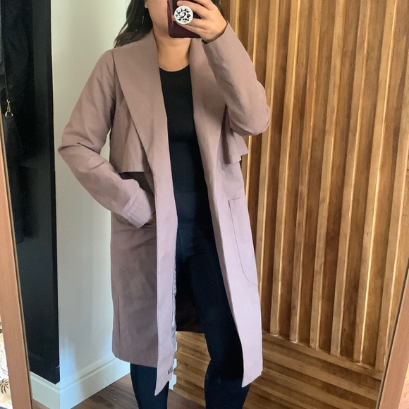 Saturday Kate Spade Long Relaxed Trench Coat. S